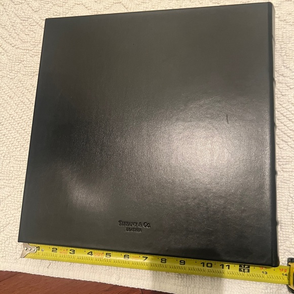 Tiffany and Co.  Rare Never Used Black Leather Photo Album Large Limited… - Picture 15 of 16